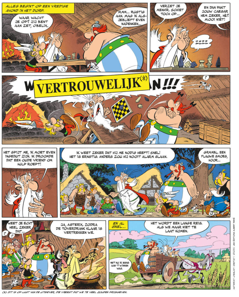 Nieuwe Asterix 39 verschijnt op 21